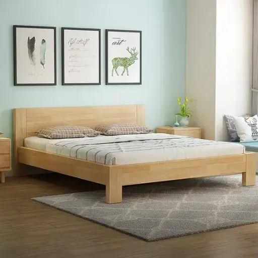 Cama de Madera - Diseño Moderno y Duradero CA003