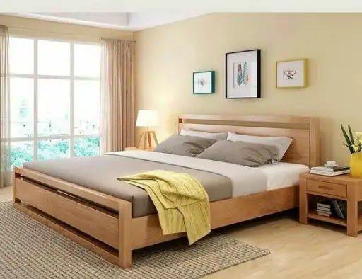 Cama de Madera - Diseño Moderno y Duradero CA004